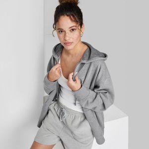 Women's Oversized Zip-Up Hoodie - Wild
Fable Gray M